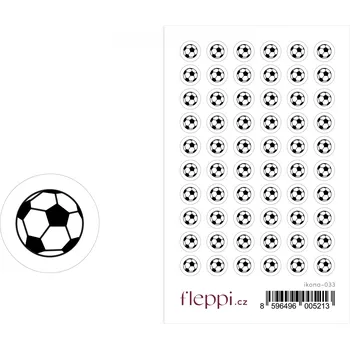 samolepka Fleppi Samolepky ikonky – Fotbal