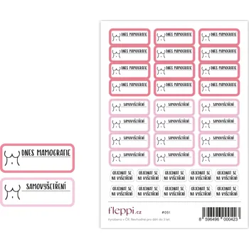 samolepka Fleppi Samolepky Mamograf