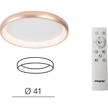 Azzardo Chytré světlo AZ5070 mat.zlatná s dálkovým ovladačem