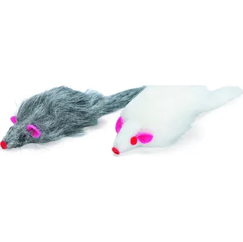 Hračka pro kočku Karlie Plyšová hračka pro kočky Myš 2ks 12cm