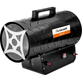 Průmyslové topidlo Unicraft GHG 30 Plynový ohřívač vzduchu 18-30kW (6520030)