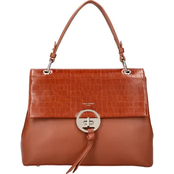 Kabelka DAVID JONES Hnědá dámská kroko kabelka 6447-1