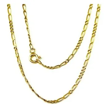 Řetízek Ráj snubních prstenů | Zlatý řetízek ze žlutého zlata 48 cm - skladem - 4095