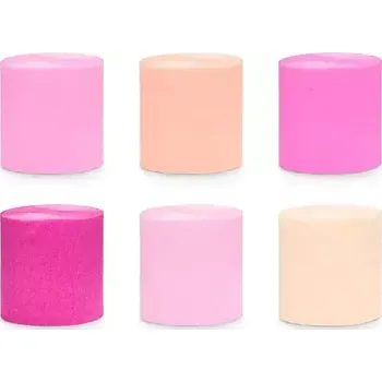 LED páska Sada krepových pásek růžová 5 cm x 10 m