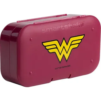 Úložný box SmartShake Organizér krabiček na pilulky - Pill Box Organizer (1 ks, Wonderwoman)