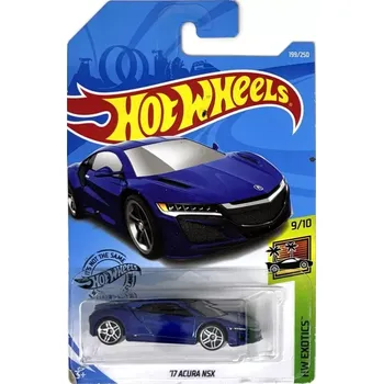 autíčko HOT WHEELS - '17 Acura NSX Blue (E6)