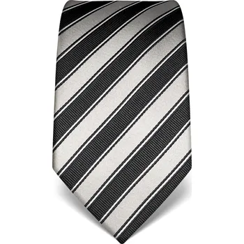 Kravata Stříbrná kravata Vincenzo Boretti 21975 - proužek