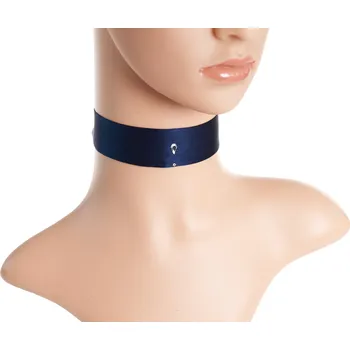 Náhrdelník Náhrdelník z pravého hedvábí s kamenem Barva: Tmavě modrá překrásný dárek