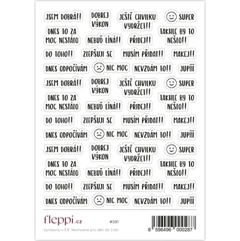 samolepka Fleppi Samolepky Fitness motivace