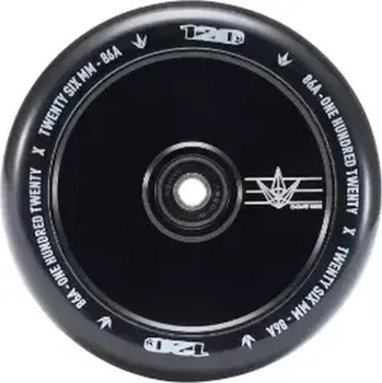 Kolečko ke koloběžce Kolečko BLUNT Hollow Core | 120mm | ABEC-9 | BLACK