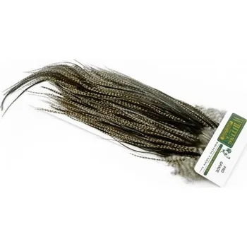 Umělá nástraha Kohoutí sedlový skalp Whiting Rooster Saddle Hebert Miner Dry Fly Hackle Pro Grade krémová