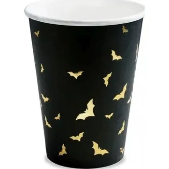 Party dekorace Halloween party Trick or Treat - Kelímky papírové 220 ml 6 ks