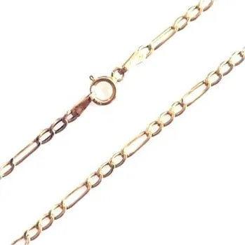 Řetízek Ráj snubních prstenů | Zlatý řetízek 60 cm skladem - 3977