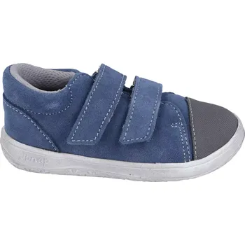 Dívčí tenisky Jonap barefoot boty B16SV modré - šedý okop 30