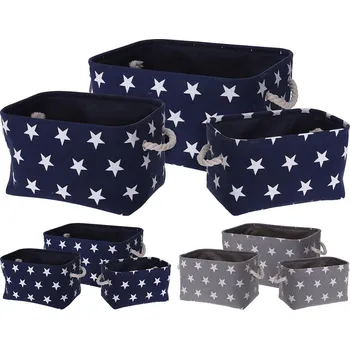 Úložný box košík obd. M 33x23x20cm BA mix barev