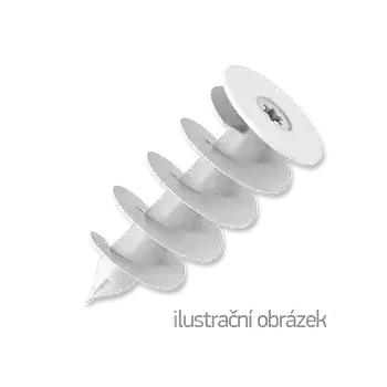 Hmoždinka hmoždinka 23x58 do polystyrenu HDP polyamid