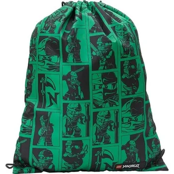 Školní sáček LEGO Ninjago Green - pytlík na přezůvky