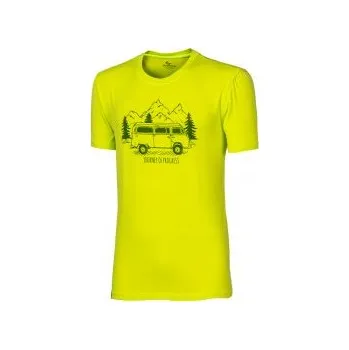 Pánské tričko Progress PIONEER "BULLI" sv.zelená L; Zelená triko