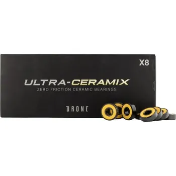 Ložisko k in-line bruslím Ložiska DRONE Ultra Ceramix | ABEC 9 | Sada 8ks s rozpěrkami