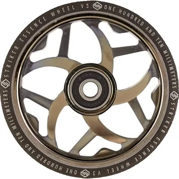 Kolečko ke koloběžce Kolečko STRIKER Essence V3 110mm | 88A | ABEC-9 | WHITE-BLACK CHROME