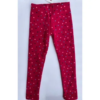 Dívčí legíny Dívčí zateplené legíny Topo in Fashion růžové-potisk puntík (40170-812)