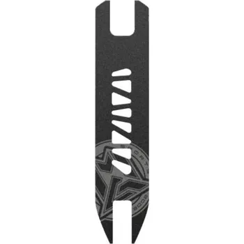 Kolečko ke koloběžce Griptape MGP Extreme with Cutouts 4,5" 108x489mm | BLACK WITH PRINTS