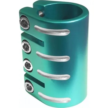 Příslušenství pro koloběžku Objímka BLAZERPRO Quad Clamp | 32/35mm | TEAL