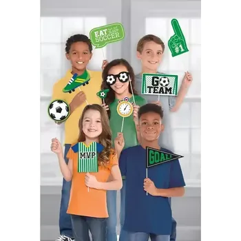 Party dekorace Rekvizity do fotokoutku - Fotbal 13 ks