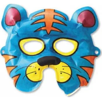 Karnevalová maska Nafukovací omalovánka maska Tygr