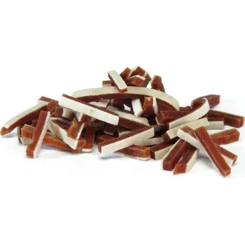 Pamlsek pro kočku CAMON TYČINKY KUŘE, TRESKA A JÁTRA 2 cm 60g