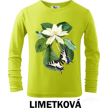 Tričko dětské DR, Magnolie Barva: Limetková, Velikost: 122