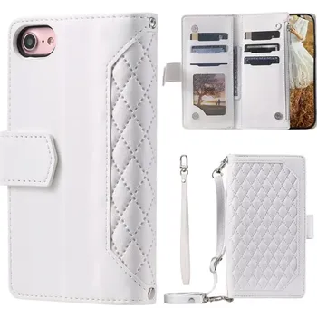 Pouzdro na mobilní telefon Pouzdro pro iPhone 7 / 8 / SE ( 2020 / 2022 ) Double Layer bílé