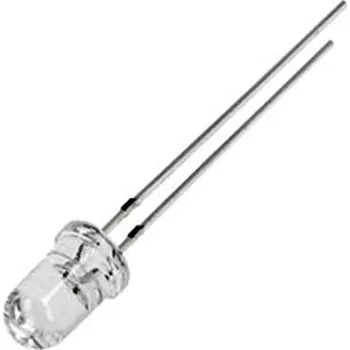 Dioda LED 5mm bílá OSWC5131A
