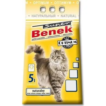 BENEK Super Optimum Natural Bentonitové stelivo 5l