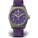 Formex Field Automatic Ultra Violet Bolgheri Violet Leather Strap 0660.1.6593.799 + 5 let záruka a dárek ZDARMA