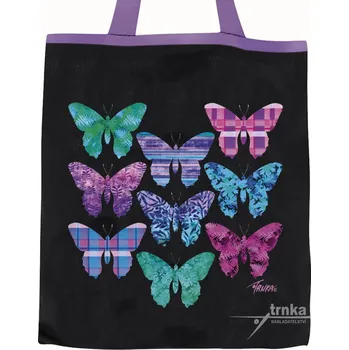 Nákupní taška Plátěná nákupní taška, Sbírka motýlů