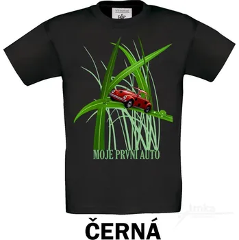 Tričko dětské KR, Auto brouk Barva: Černá, Velikost: 122