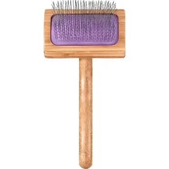 Péče o srst a drápky ARTERO Rufus Bambusové kartáče prohnuté „Nature Collection“ Velikost: S