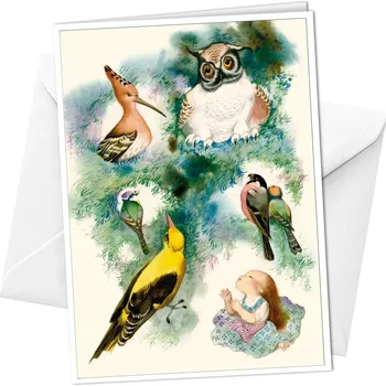 Přání - Květuška a ptáčci