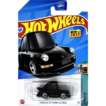 HOT WHEELS - Porsche 911 Turbo 3.6 (964) Black (E5)