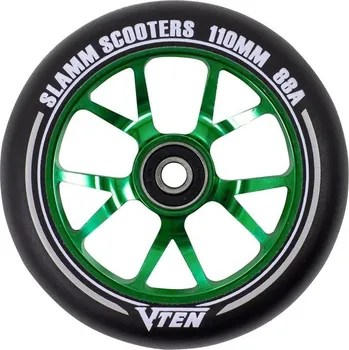 Kolečko ke koloběžce Kolečko SLAMM V-Ten II 110mm | 88A | ABEC-9 | GREEN