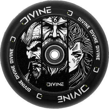 Kolečko ke koloběžce Kolečko DIVINE Hollowcore 120mm | 88A | ABEC-11 | BLACK