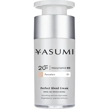 Pleťový krém Yasumi Perfect BLinend Cream krém na obličej s SPF20+ 01 porcelain, 30 ml