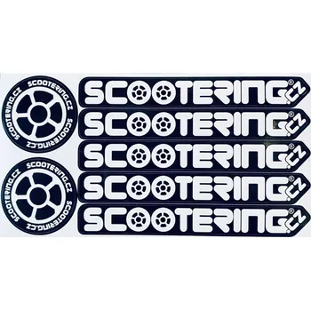 samolepka Samolepky SCOOTERING.cz sada 7ks | OG