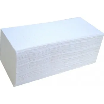 Papírový ručník Papírové ručníky ZZ 1 vrstvé celulóza 23x25 5000ks 8901