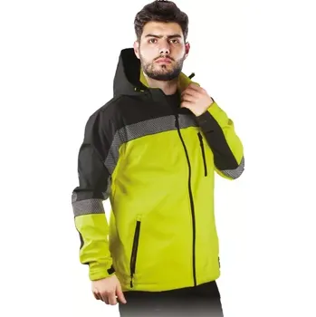 Pánská softshellová bunda Leber&Hollman PIROL softshellová bunda žlutá