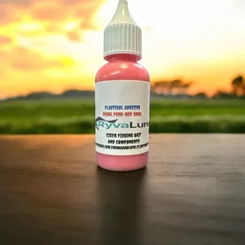 RYVALURES PLASTISOL COLOR PEARL PINK-RED 30ML. (BARVA DO TEKUTÉ GUMY PEARL PINK-RED 30ML.)