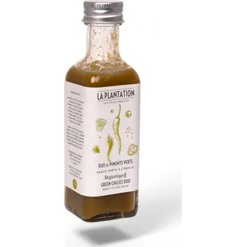 Omáčka La Plantation Green Chilli Duo - originální chilli omáčka z Kambodže 100ml