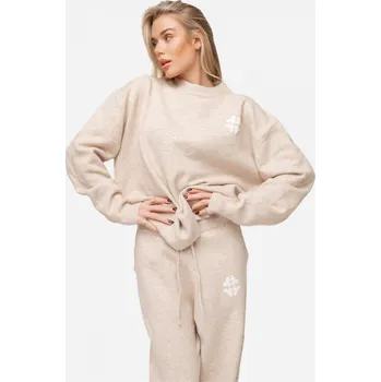 Dámský svetr Don Lemme Dámský svetr Snug - beige Velikost: M