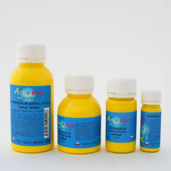 Výtvarná barva ARTEMISS Lesklá univerzální barva Vyberte odstín: 14 černá, Vyberte velikost: 250g